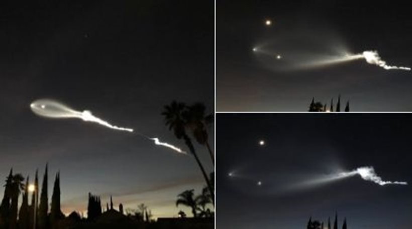Βίντεο-φωτογραφίες: Μυστηριώδες ιπτάμενο αντικείμενο φώτισε τον ουρανό του Λος Άντζελες