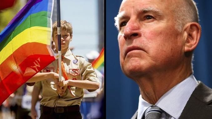California Gov. Jerry Brown To Force Schools To Show Kids ‘Gay Sex’