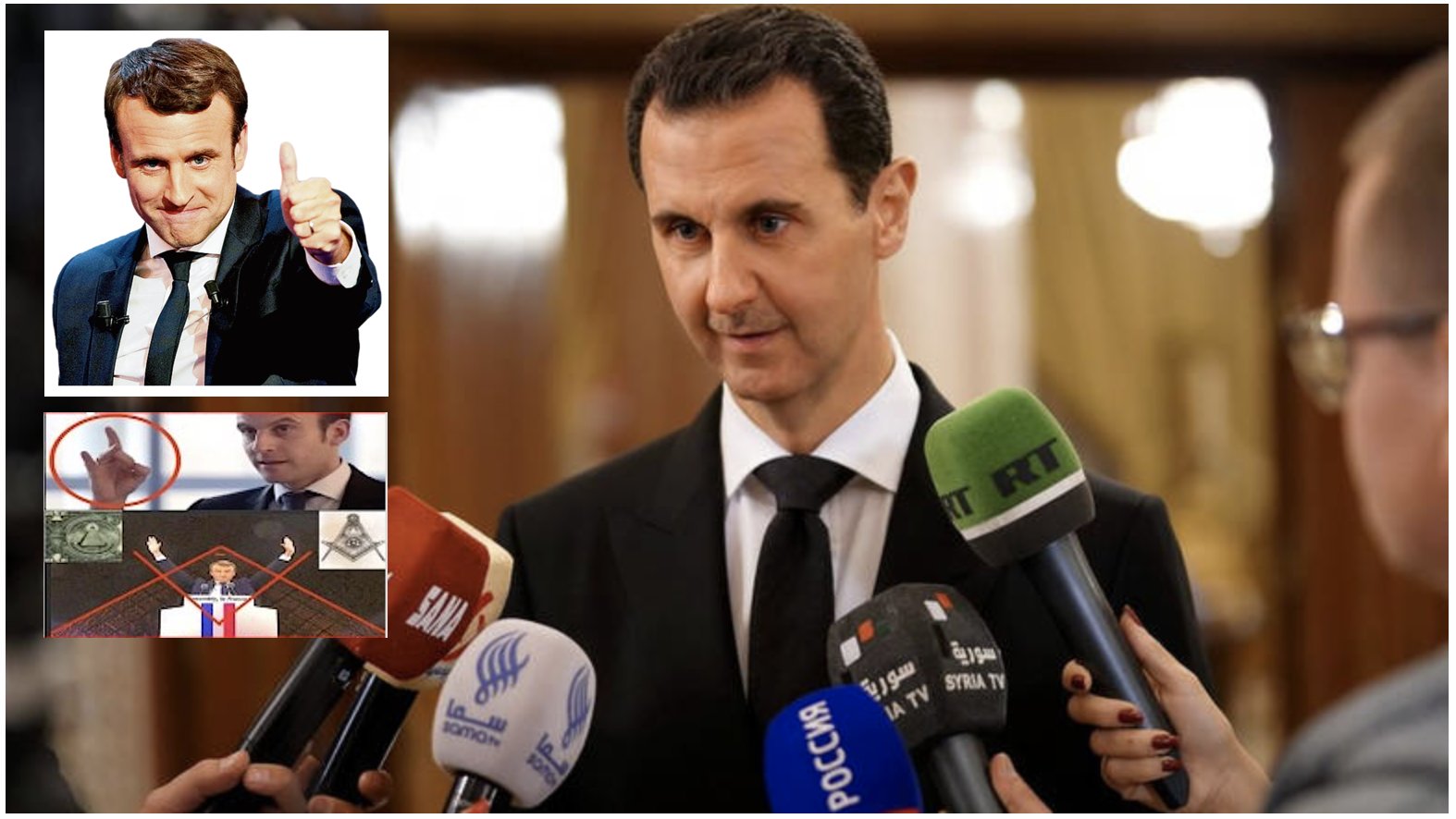 Άσαντ κατά Μακρόν: «Το Παρίσι στηρίζει την τρομοκρατία»