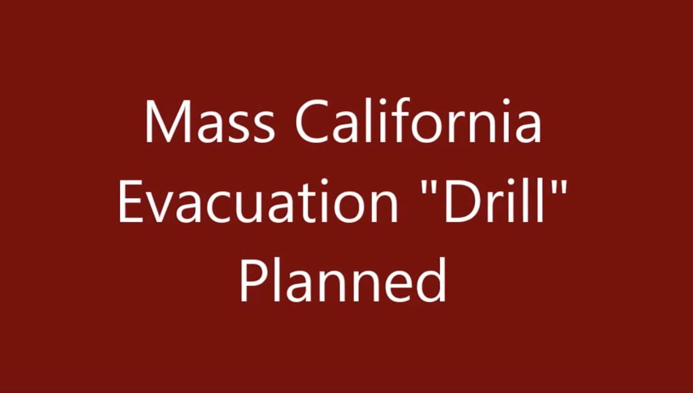Mass California Evacuation Drill Planned for Arizona Next Week