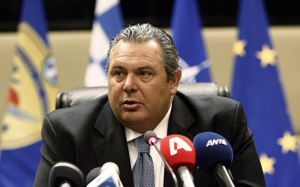 Kammenos will not back name deal with ‘Macedonia,’ predicts agreement will not be accepted by FYROM