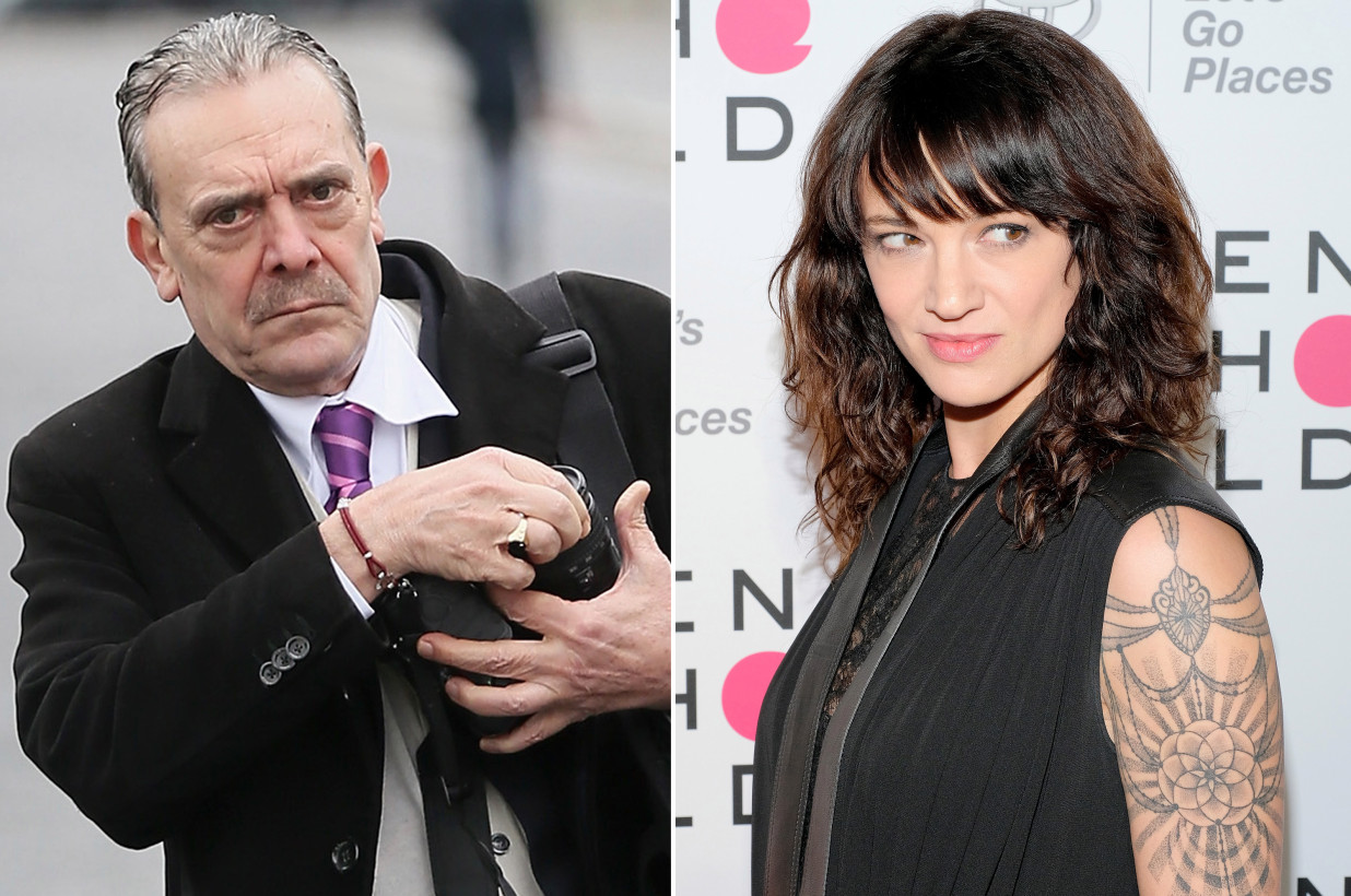 Paparazzo who snapped Asia Argento with French reporter regrets shots