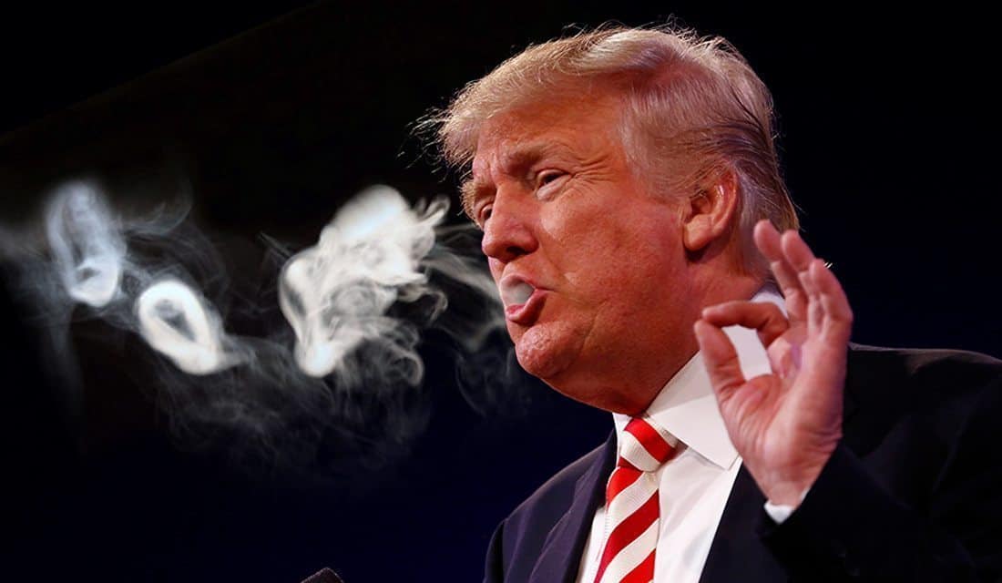 Trump Confirms He Will Legalize Weed At G7