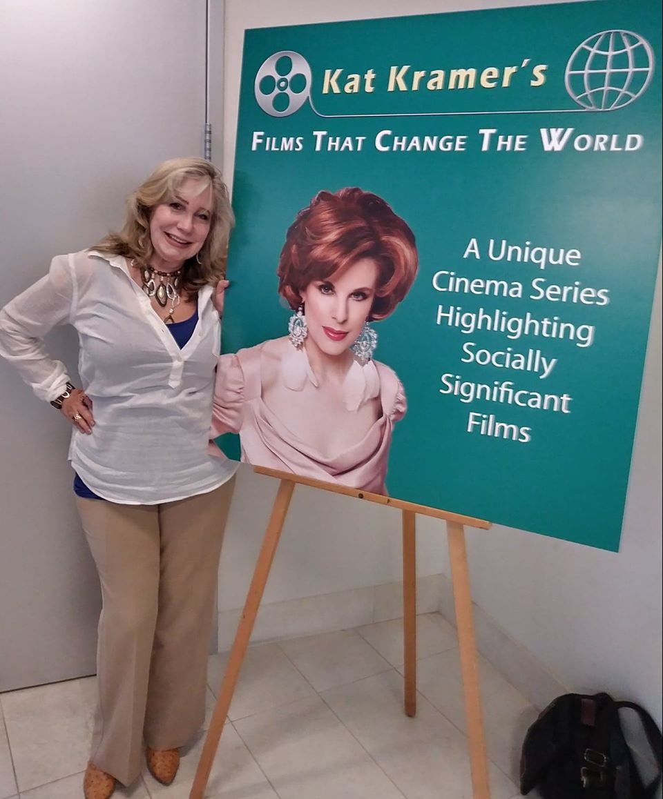 Η μητέρα του ηθοποιού Αλ Πατσίνο, Κατερίνα Κόβιν Πατσίνο, στην εκδήλωση «Kat Kramer’s Films That Change The World»!