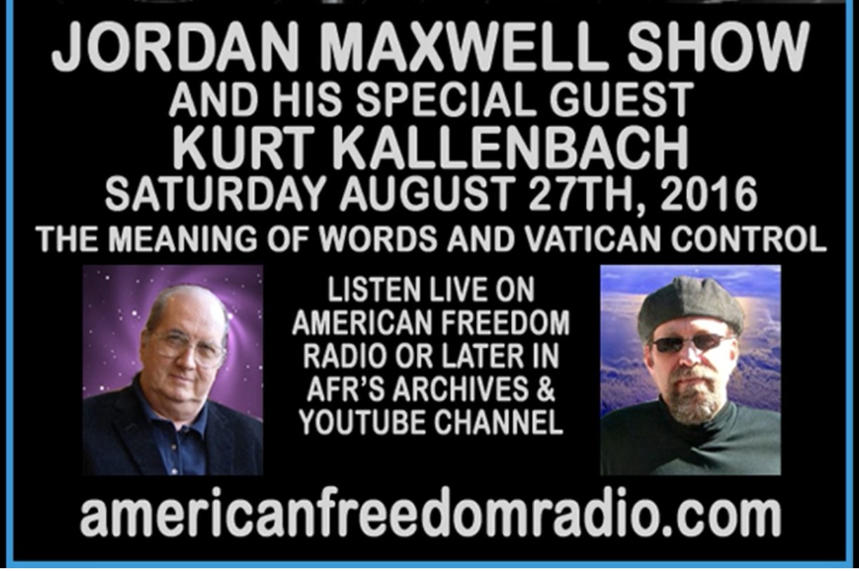 We Are Owned By The Use Of Words & Vatican Law. Jordan Maxwell With Kurt Kallenbach