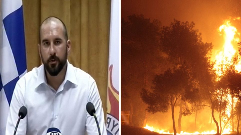 ΕΚΑΤΑΚΤΟ: Τζανακοπουλος: Η κυβέρνηση προβαίνει ΑΜΕΣΑ σε 3.185 κατεδαφίσεις στις καμμένες περιοχές.