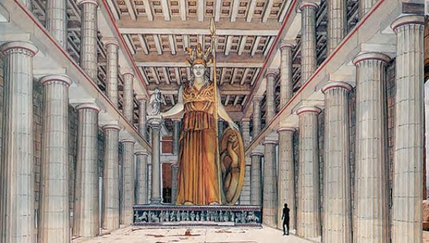 15 Αυγούστου:Γενέθλιον της Αθηνάς – Και καθόλου τυχαία, ο ναός της παρθένου Αθηνάς στην Ακρόπολη μετατράπηκε σε ναό της Παναγίας Παρθένου.
