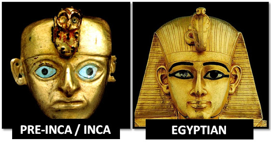 Αρχαίοι Ίνκας και Αιγύπτιοι – Ομοιότητες των δύο πολιτισμών που έχουν αναπτυχθεί και εξελιχθεί σε αντίθετες πλευρές του κόσμου
