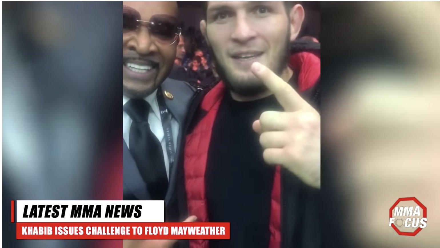 Khabib CALLS OUT Floyd Mayweather, refuses UFC return if teammates are fired for UFC 229 brawl