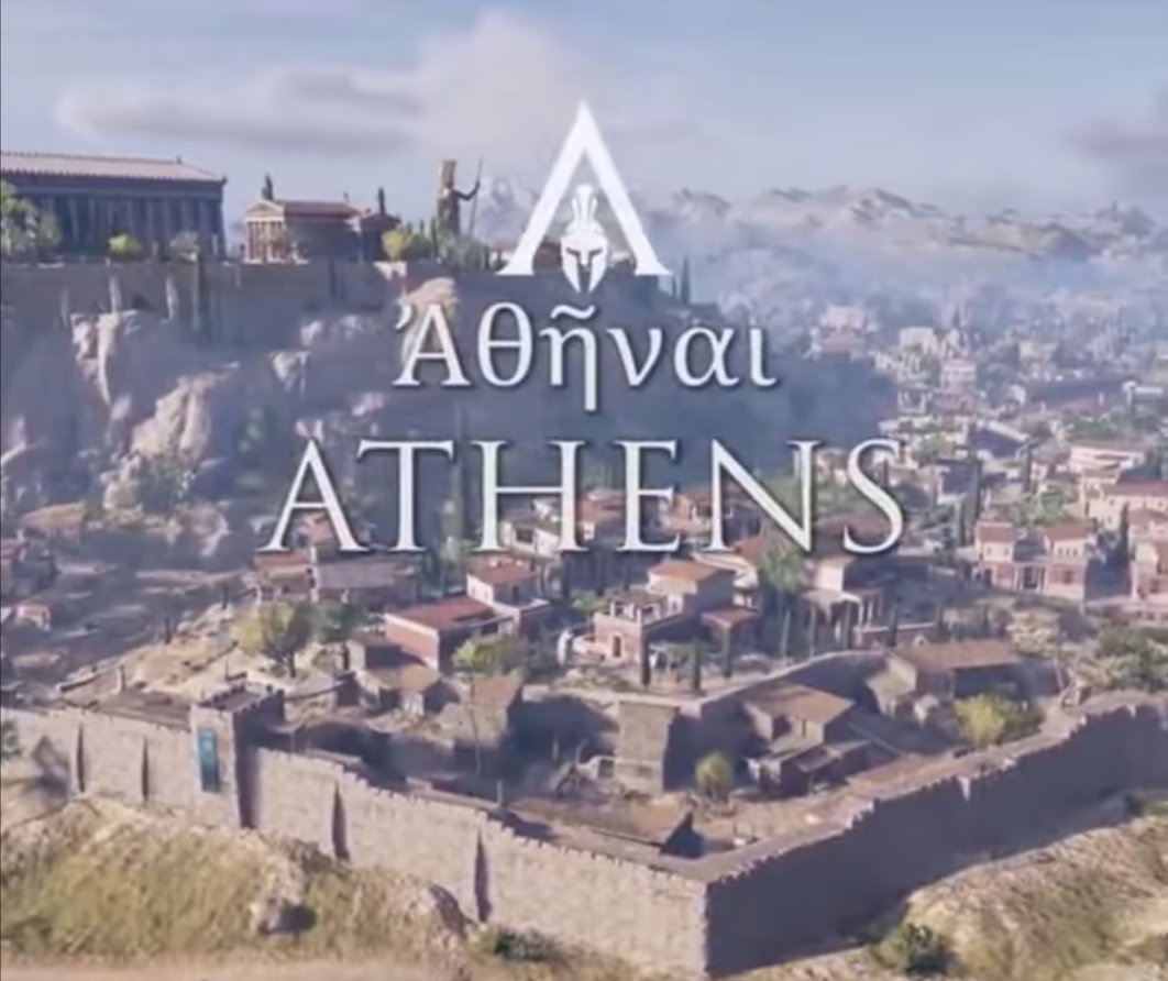 Ancient Athens Rebuilt in Assassins’s Creed Odyssey