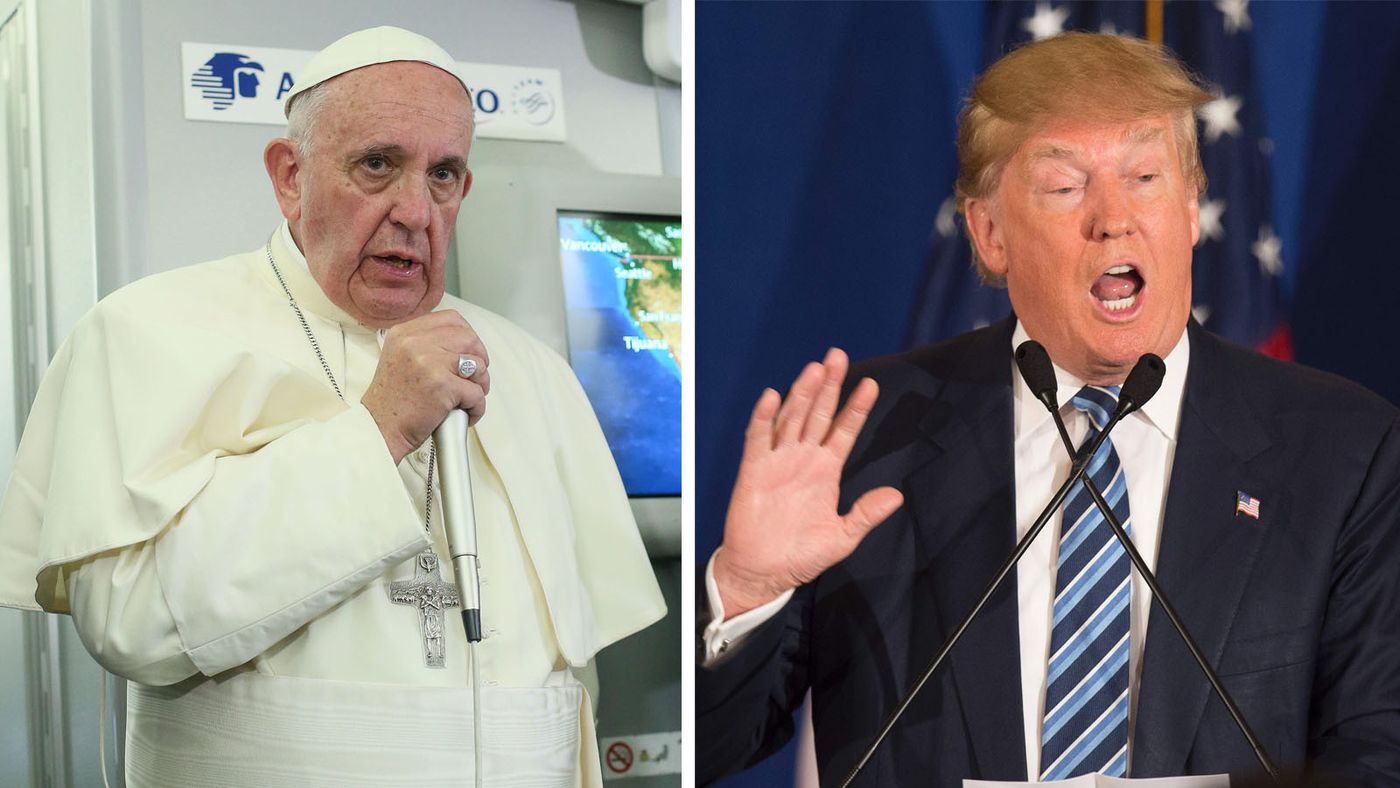 JESUIT POPE “CLASHES” WITH JESUIT TRUMP IN DEFENSE OF THE CARAVAN OF IMMIGRANTS