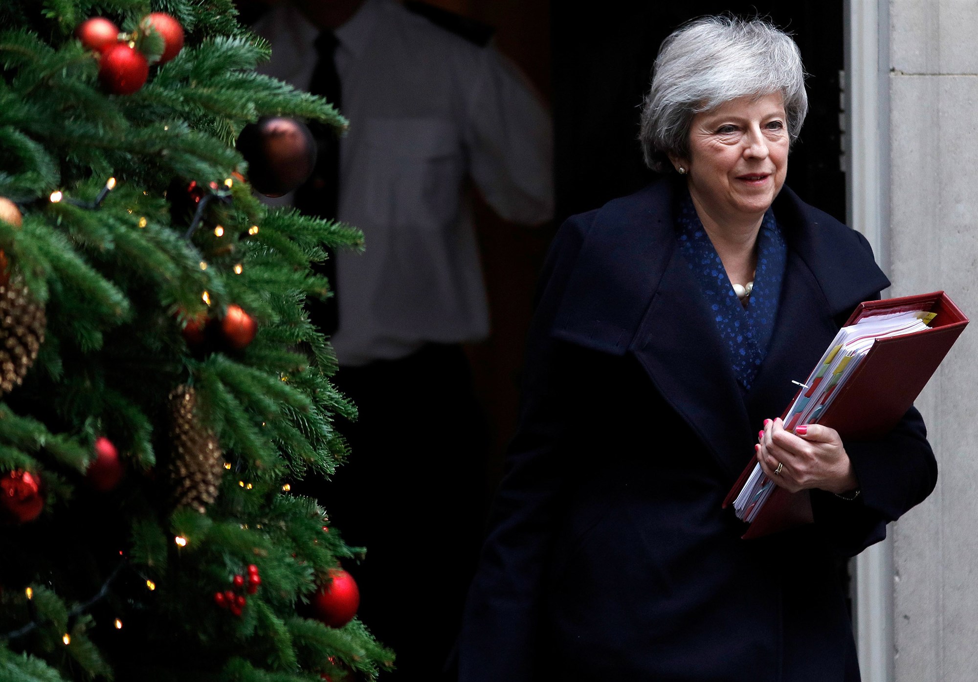 U.K. Prime Minister Theresa May survives no-confidence vote amid Brexit turmoil