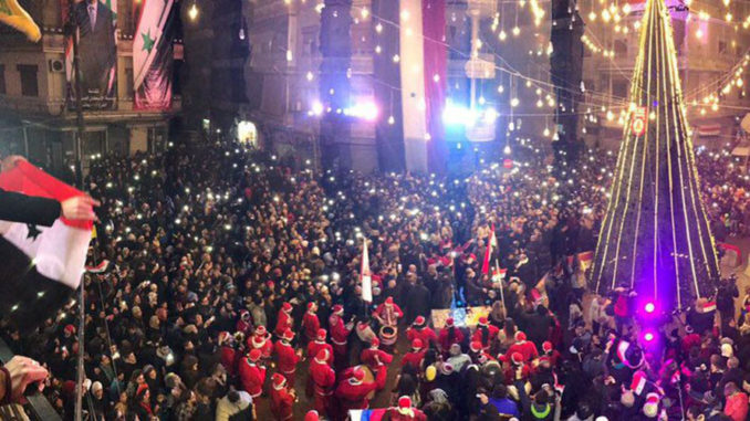 Syrians Celebrate Christmas As US Troops Leave