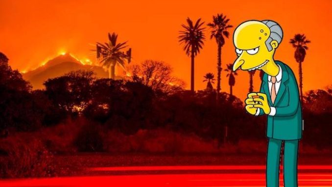 The Simpsons Predicted California Wildfires In 2016
