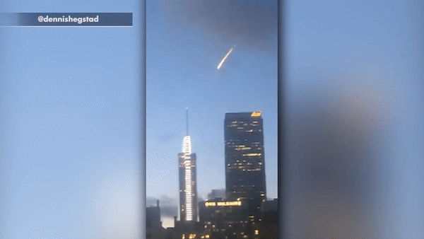 ‘Meteor’ over Los Angeles turns out to be stunt for last supermoon of 2019