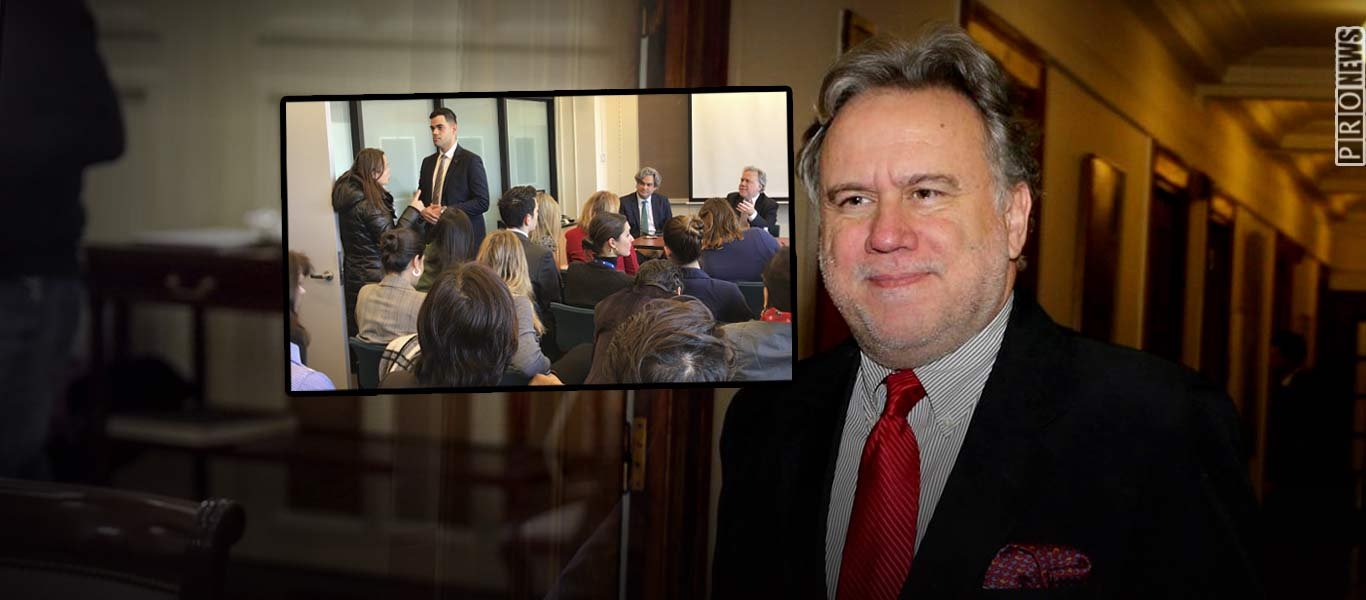 Χάος σε ομιλία του Γ.Κατρούγκαλου στο Πανεπιστήμιο Κολούμπια των ΗΠΑ – Οργή από ομογενείς: «Πρόδωσες τη Μακεδονία»