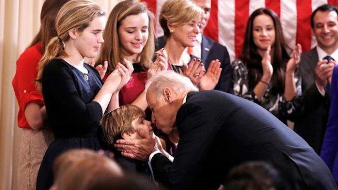 Biden Caught ‘Joking’ About Molesting Children