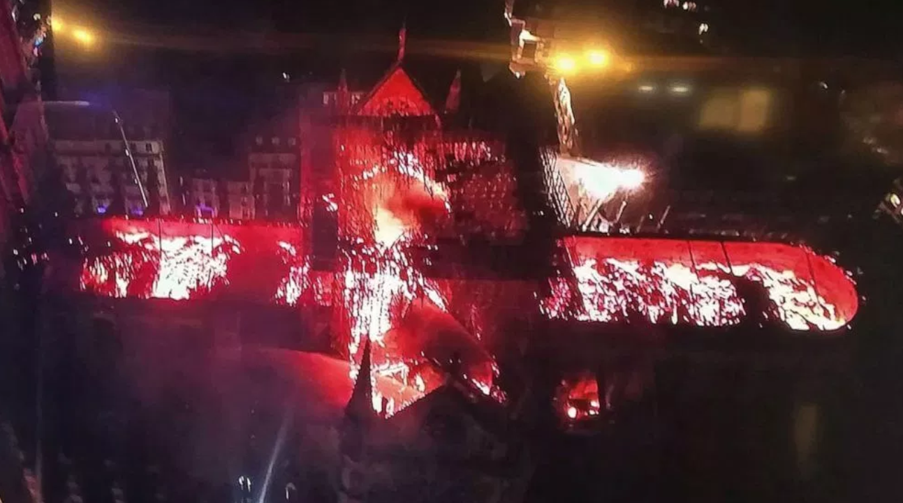 Notre Dame False Flag Event – Satanist Macron Burns Heart of Humanity — Deep State is Desperate