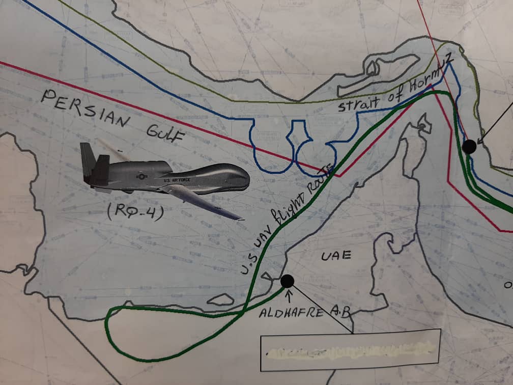 Το Ιράν παρουσίασε… χειρόγραφο χάρτη που δείχνει το αμερικανικό drone στον εναέριο χώρο του