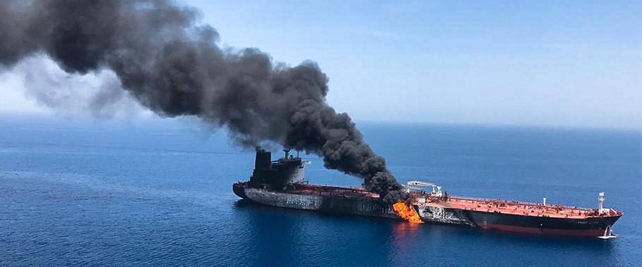 Iranian vessel removed unexploded mine from stricken oil tanker in Gulf of Oman, US officials say