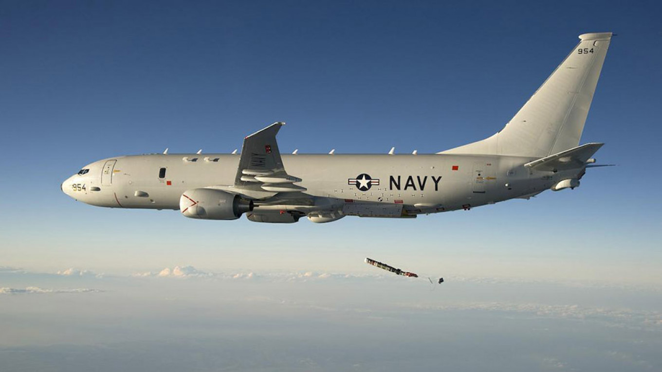 Pentagon: Russian fighter conducted unsafe intercept of Navy surveillance plane…