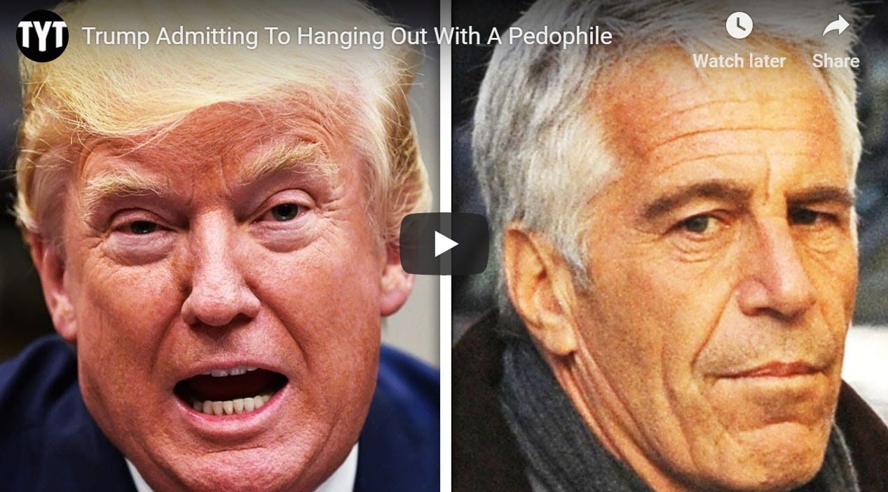 Blockbuster: Jeff Epstein Arrested for Sex Trafficking of Minors, No Charges for Donald….Yet
