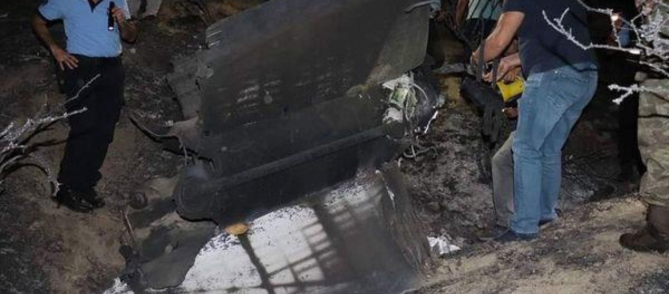Μεγάλη φωτιά στα Κατεχόμενα: «Οφείλεται σε μη επανδρωμένο αεροσκάφος ή πύραυλο S-200 από τον πόλεμο στην Συρία»