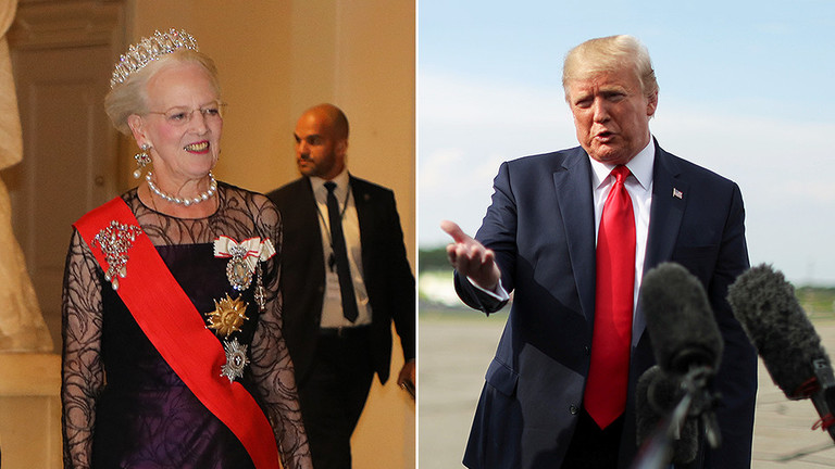 Trump accused of ‘insulting’ Danish queen by cancelling trip over Greenland snub