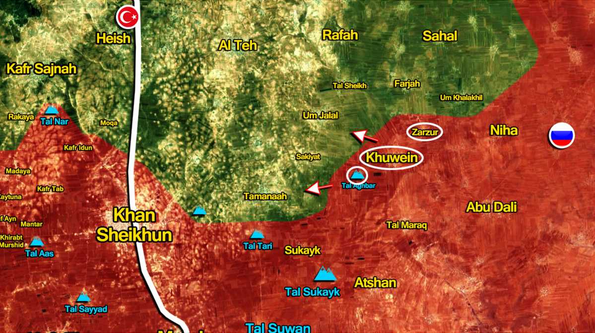 SAA advance on Idlib continues