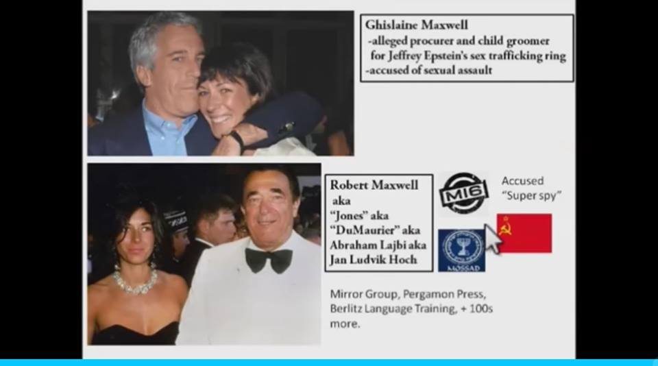 Did Ghislaine Maxwell’s family start the 1st Google type company. Robert Maxwell was an agent of many countries.