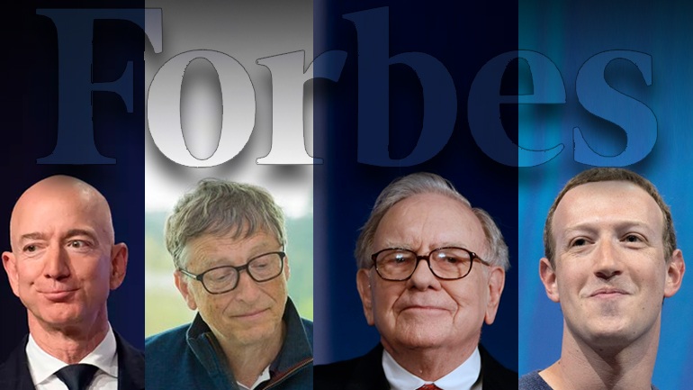 “ΣΟΚ”: Forbes: Οι 400 πλουσιότεροι Αμερικανοί. Οι περισσότεροι είναι ΕΒΡΑΪΚΗΣ ΚΑΤΑΓΩΓΗΣ