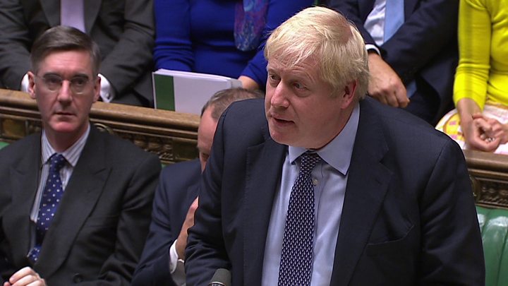 Brexit: Johnson vows to press on despite defeat over deal delay