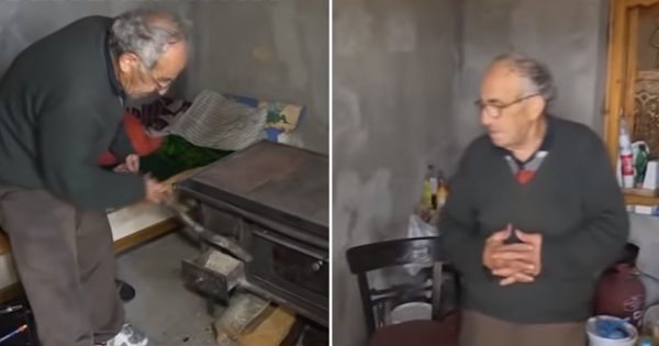 Φλώρινα: 80χρονος άντρας ζει σε καλύβα από χώμα και άχυρα γιατί δεν μπορεί να πάρει σύνταξη