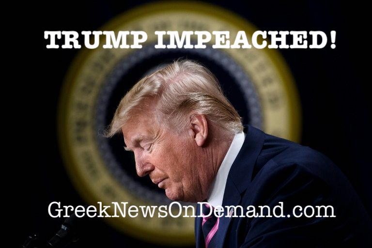 President Donald Trump IMPEACHED by House for Abuse of Power!