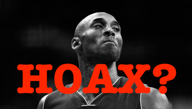 Kobe Bryant death a hoax???