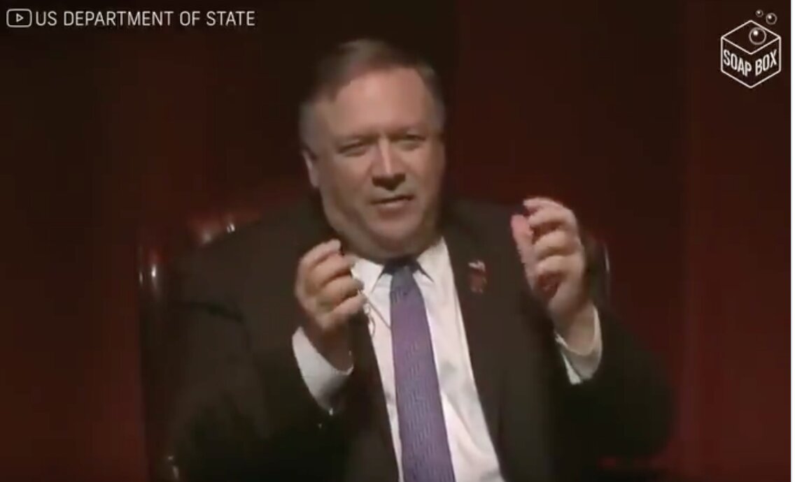 PIG Pompeo: “I was the CIA director. We lied, we cheated, we stole. We had entire training courses.”