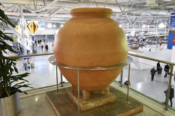 Archeological Exhibit at Athens International Airport