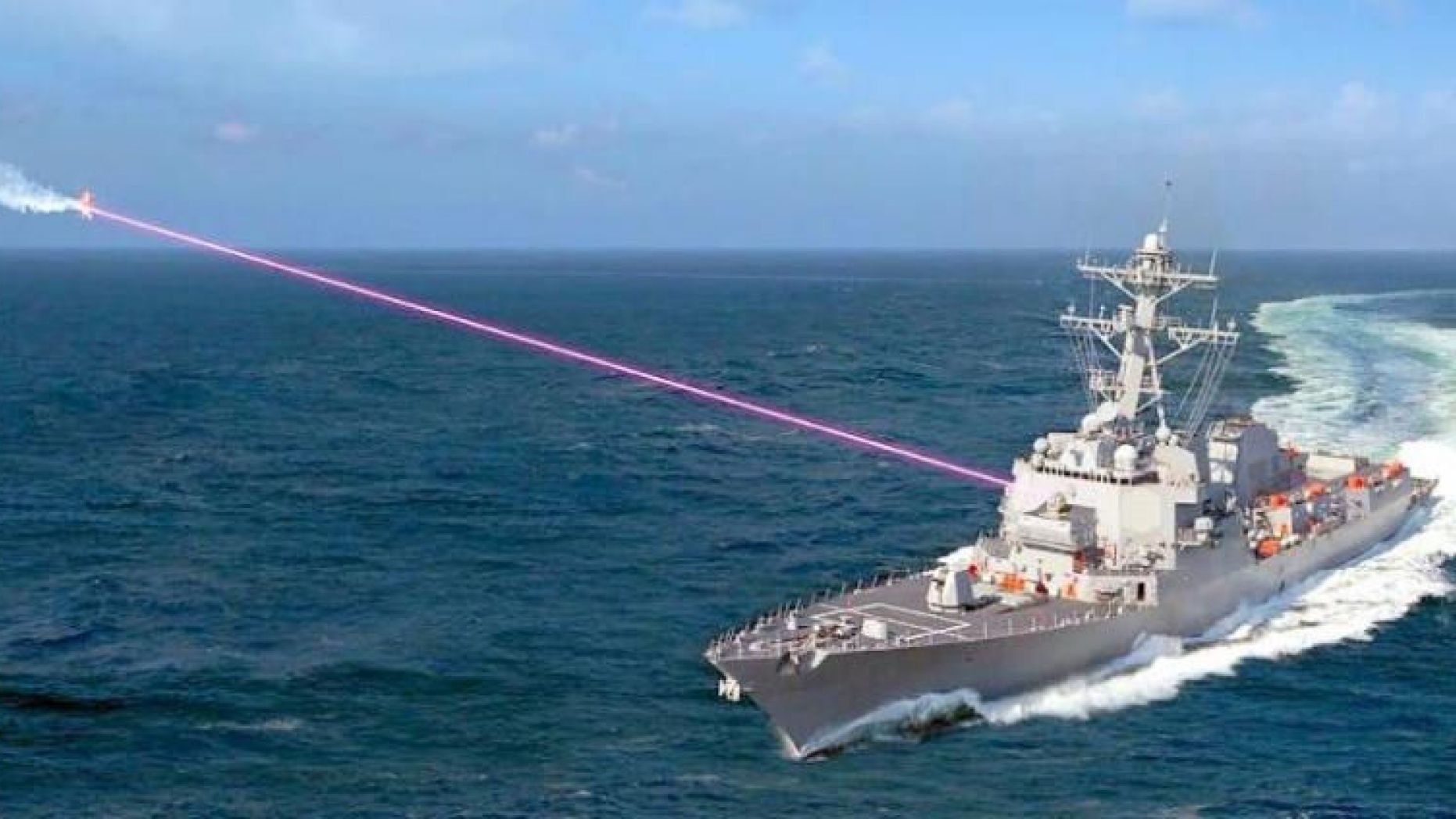 Navy arms destroyers with new laser weapons
