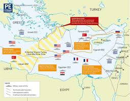 Ο χάρτης των ναυτικών δυνάμεων στη ΝΑ Μεσόγειο δείχνει ότι κανένας δεν βάζει στη θέση της την Τουρκία