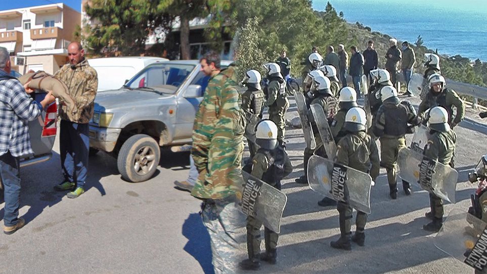 Μεταναστευτικό- Χίος: Κάτοικοι εισέβαλαν σε ξενοδοχείο που μένουν αστυνομικοί – Εθνοφύλακες πήγαν να παραδώσουν τα όπλα τους