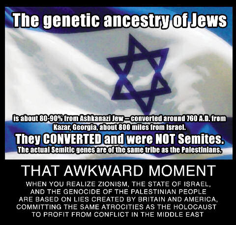 Καιρός να μάθουμε τις αλήθειες, γιατί την ΜΕΓΑΛΗ ΑΠΑΤΗ των Χαζαροεβραίων. Εβραϊκός λαός και εβραϊκό DNA δεν υπάρχουν. (βίντεο)