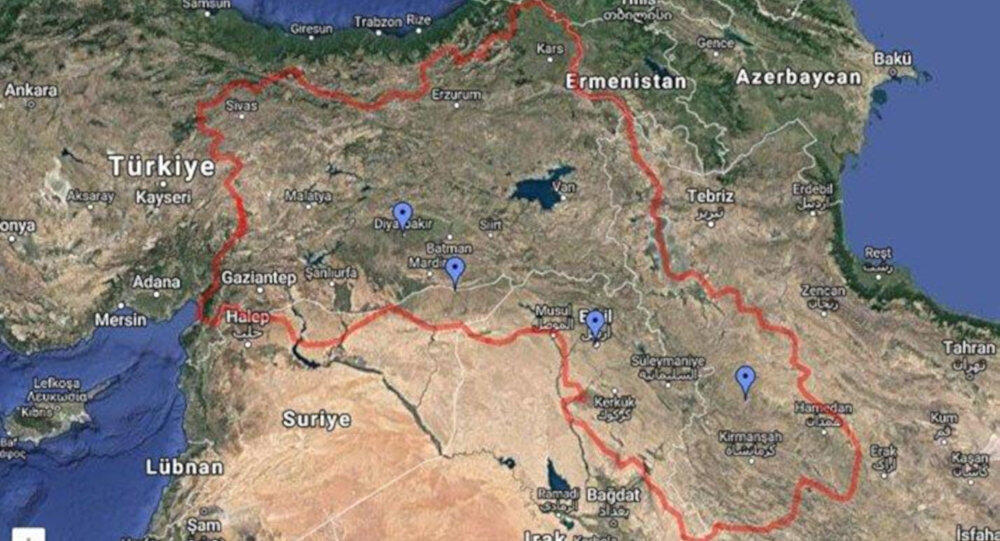 ΗΠΑ-Ισραήλ διαμελίζουν την Τουρκία – Η Google έβγαλε χάρτη με το ανεξάρτητο Κουρδιστάν – Μετράει αντίστροφα η Άγκυρα