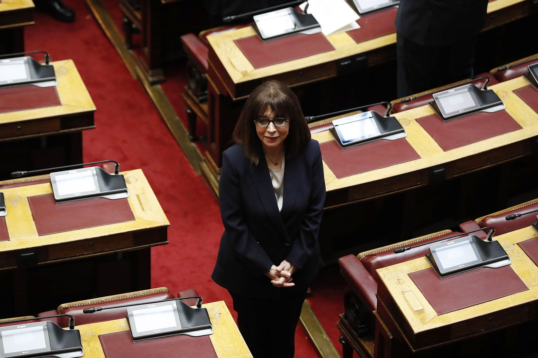 LOL !!! Greece Swears in First Female President Amid Coronavirus Crisis