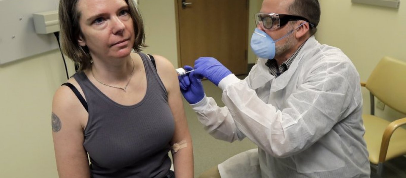 ΗΠΑ: Το πρώτο πειραματικό εμβόλιο κατά του κορωνοϊού είναι γεγονός – Δοκιμάστηκε σε 43χρονη εθελόντρια