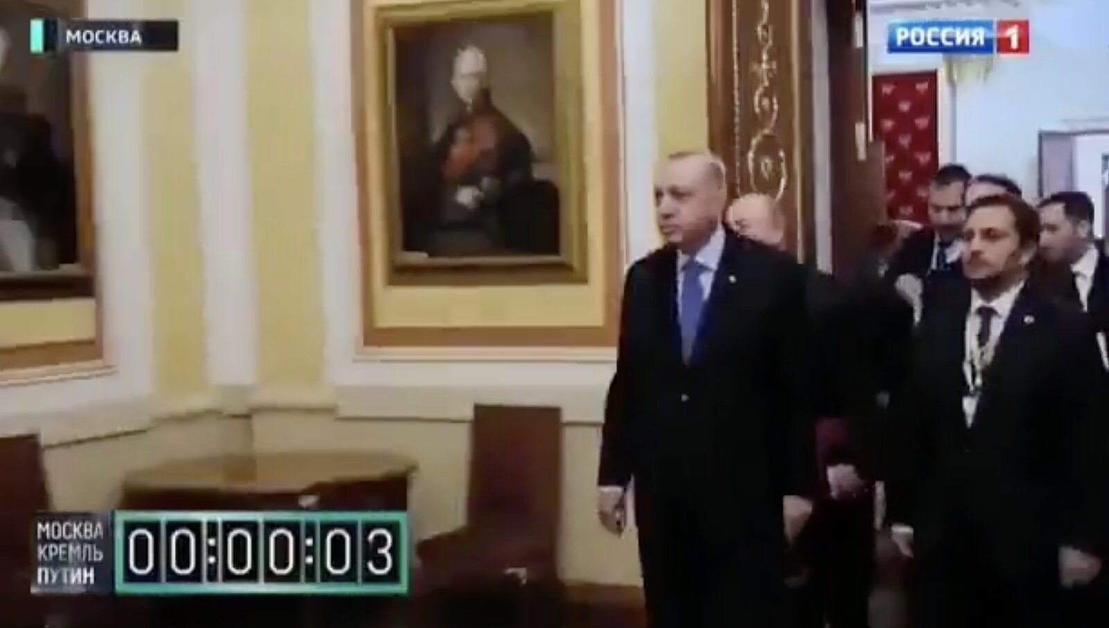 Το βίντεο με το καψόνι Πούτιν στον Ερντογάν! Τον είχε στην αναμονή για να τον δεχτεί