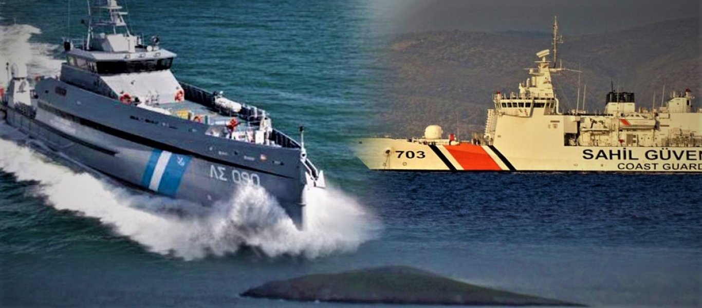 Τουρκικό περιπολικό σκάφος μπλόκαρε το σκάφος του ΥΦΕΘΑ Α.Στεφανή στα Ιμια