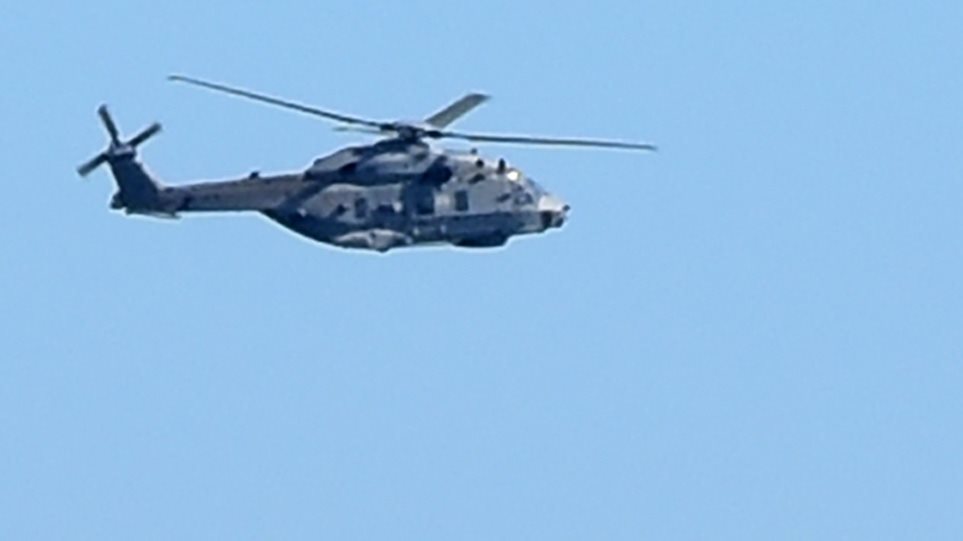 Ελικόπτερο του ΝΑΤΟ κατέπεσε ανοιχτά της Κεφαλονιάς