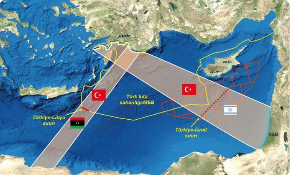 Το Ισραήλ θέλει να υπογράψει με Τουρκία συμφωνία για υφαλοκρηπίδα Λιβύης….