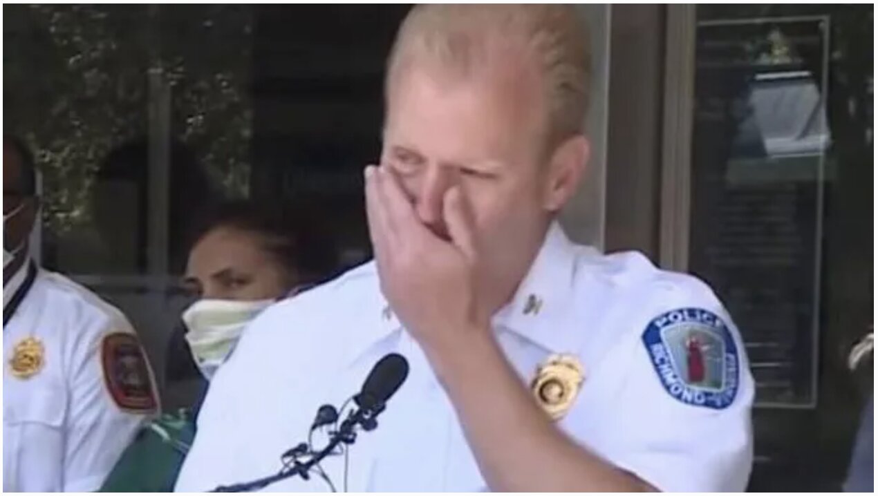 Police Chief Fights Tears As He Reveals ‘Organized’ Rioters Torched Home with Child Inside Then Blocked Fire Dept