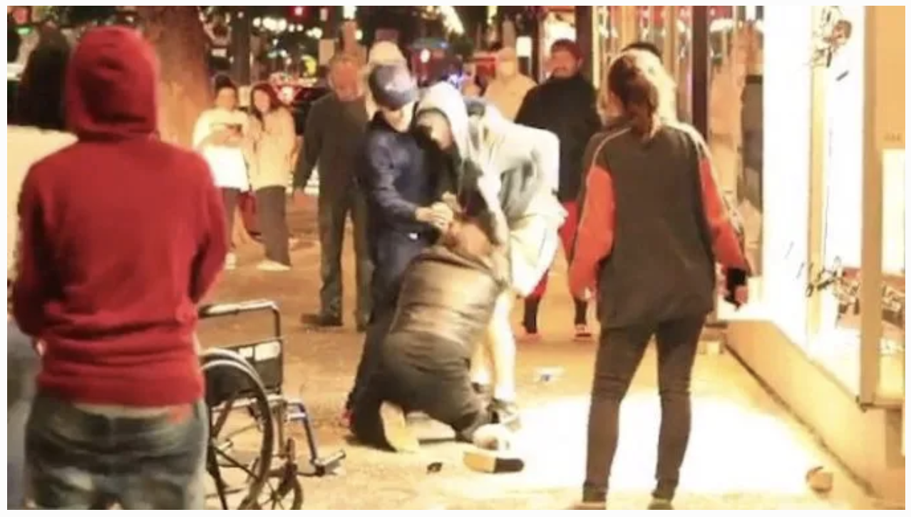 Disabled Man Pulled From Wheelchair and Beaten During Portland Riots